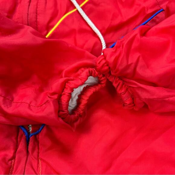 1960s Vintage Nylon Baby Hooded Windbreaker Jacket Size 25 months - Picture 4 of 5